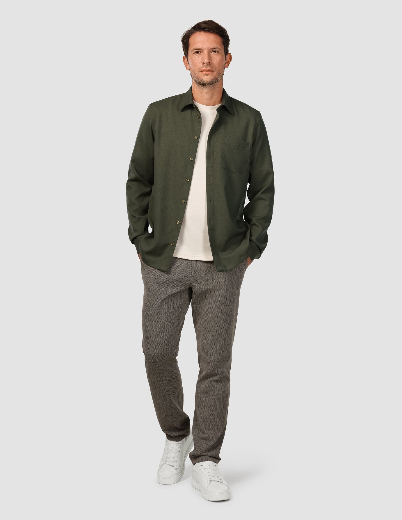 Effortless Shirt Clover Green